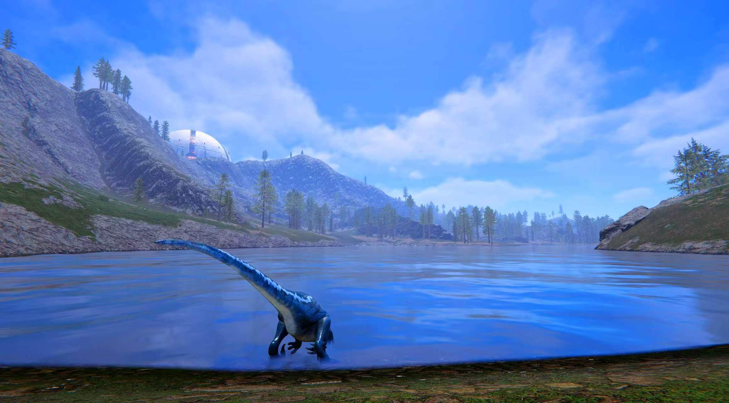 龙岛异兽多人联机团战对抗画面截图